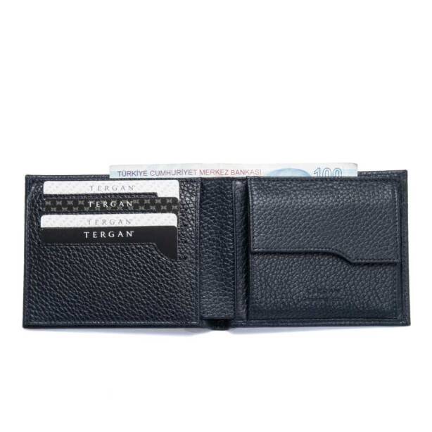 Lacivert Hakiki Deri Erkek Cüzdan - S1CE00001469-A38 - 2