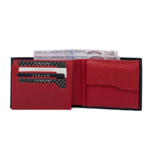 Lacivert Hakiki Deri Erkek Cüzdan - S1CE00001469-N74 - 2