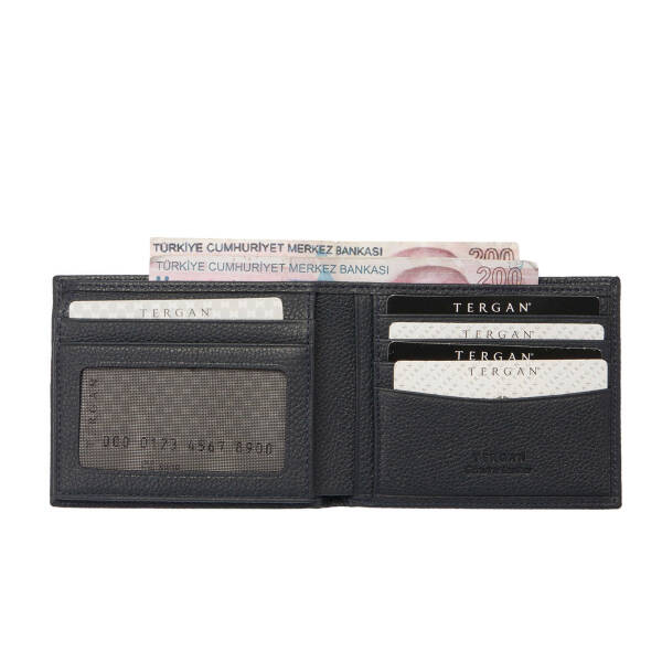 Lacivert Deri Erkek Cüzdan - S1CE00001498-U6H - 2