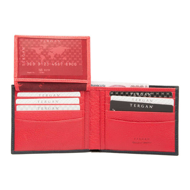 Lacivert Deri Erkek Cüzdan - S1CE00001498-U9Y - Tergan