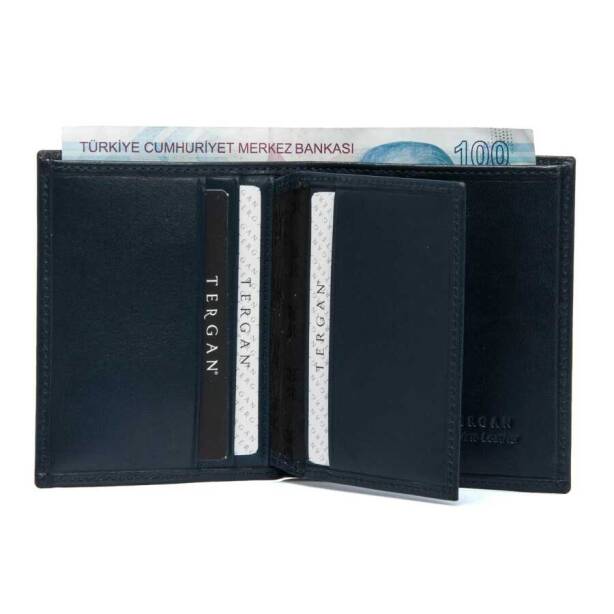 Lacivert Deri Erkek Cüzdan - S1CE00001503-H86 - 2