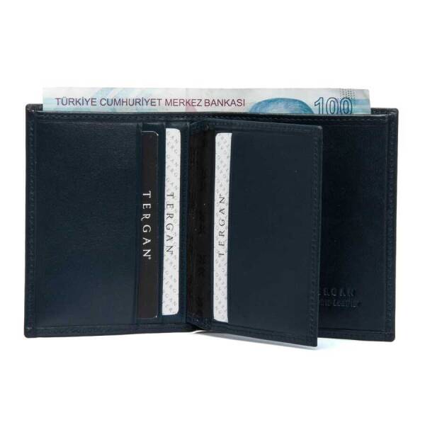Lacivert Deri Erkek Cüzdan - S1CE00001503-H86 - 2