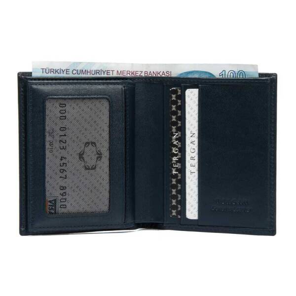 Lacivert Deri Erkek Cüzdan - S1CE00001503-H86 - 3