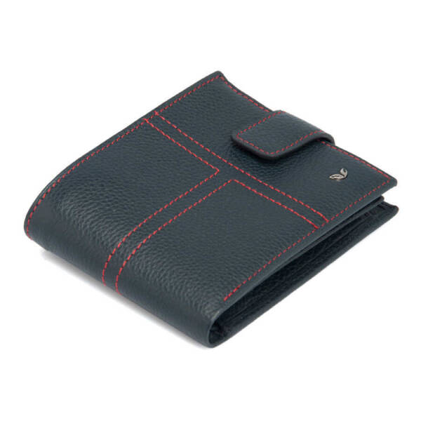 Lacivert Deri Erkek Cüzdan - S1CE00001559-X86 - 1