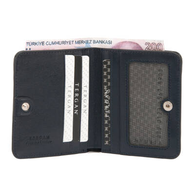  Lacivert Deri Erkek Cüzdan - S1CE00001594-H86 - 3