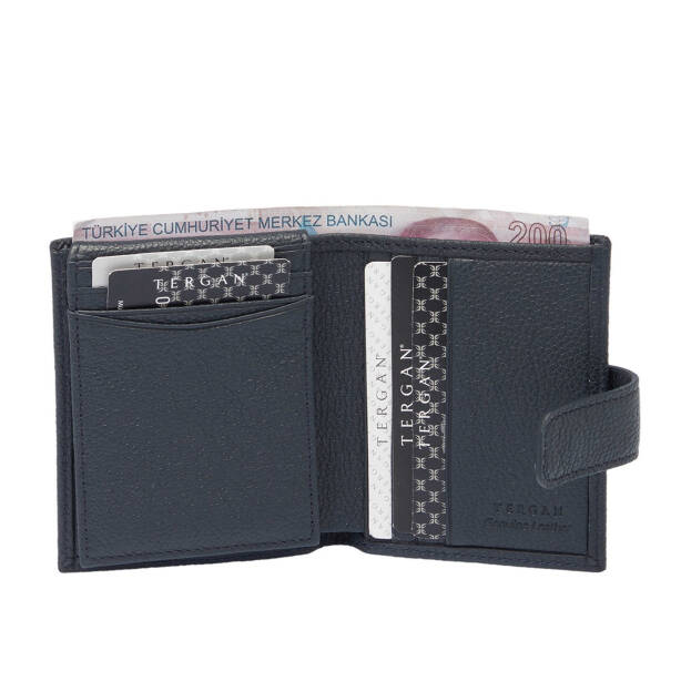 Lacivert Deri Erkek Cüzdan - S1CE00001623-U6H - 2