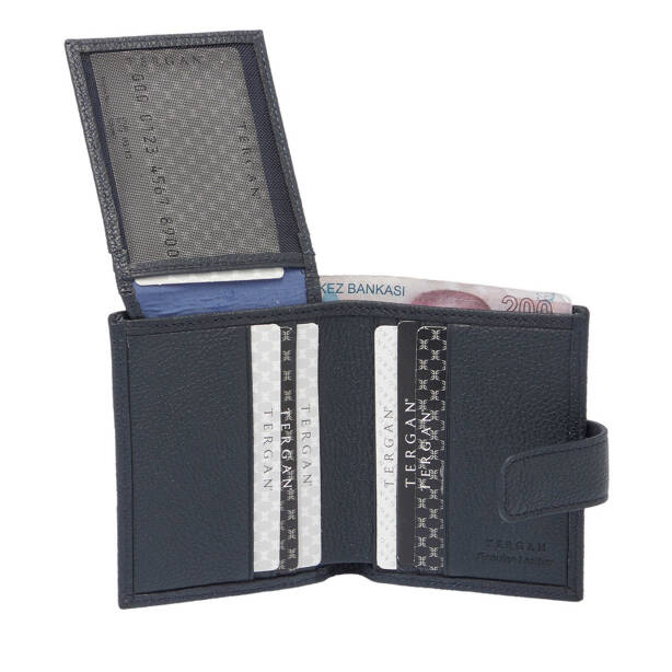 Lacivert Deri Erkek Cüzdan - S1CE00001623-U6H - 3
