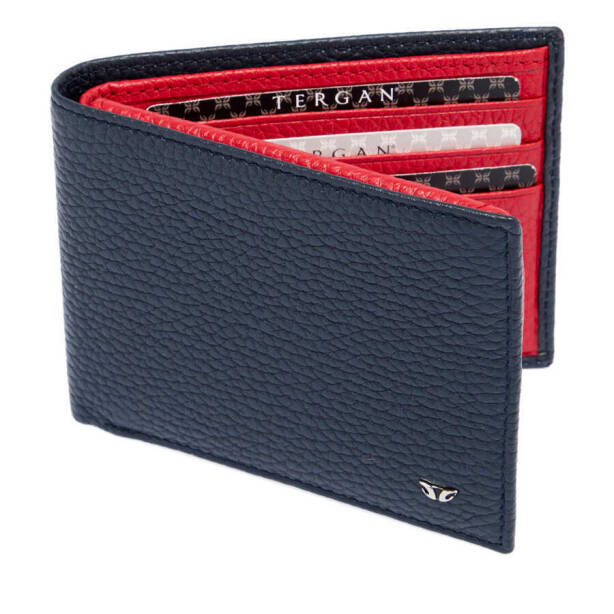 Lacivert Deri Erkek Cüzdan - S1CE00001648-N74 - 4