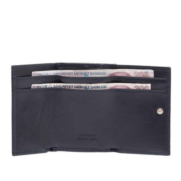 Lacivert Deri Erkek Cüzdan - S1CE00001650-H86 - 2