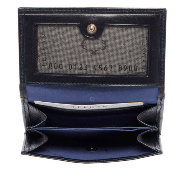 Lacivert Deri Erkek Cüzdan - S1CE00001650-H86 - 3