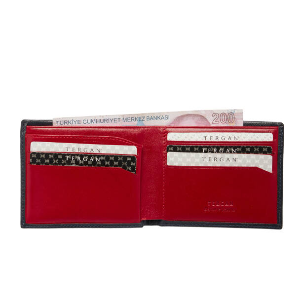 Lacivert Deri Erkek Cüzdan - S1CE00001654-H0T - 2