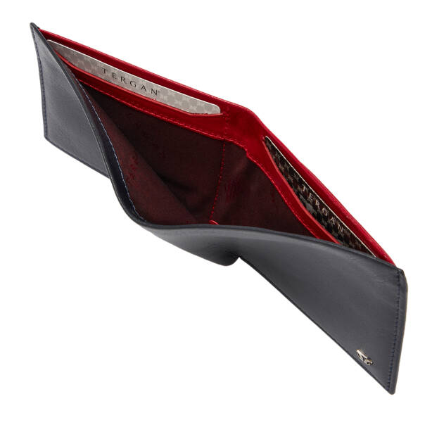 Lacivert Deri Erkek Cüzdan - S1CE00001654-H0T - 3