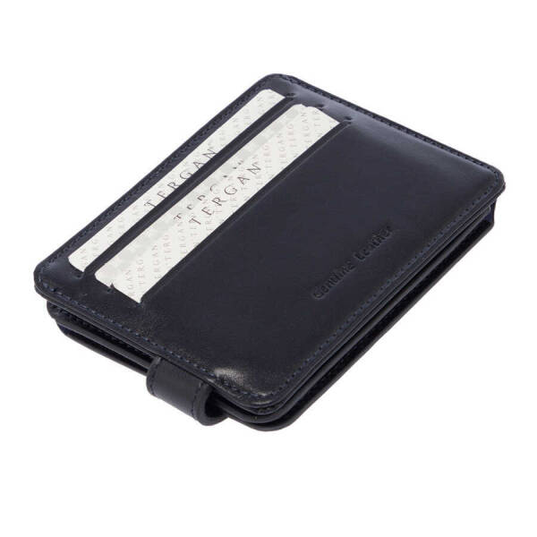 Lacivert Hakiki Deri Erkek Cüzdan - S1CE00001658-H86 - 4