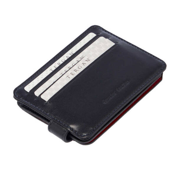 Lacivert Hakiki Deri Erkek Cüzdan - S1CE00001658-Z47 - 4