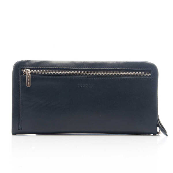 Lacivert Hakiki Deri Erkek El Çantası - S1PC00001603-M80 - 3