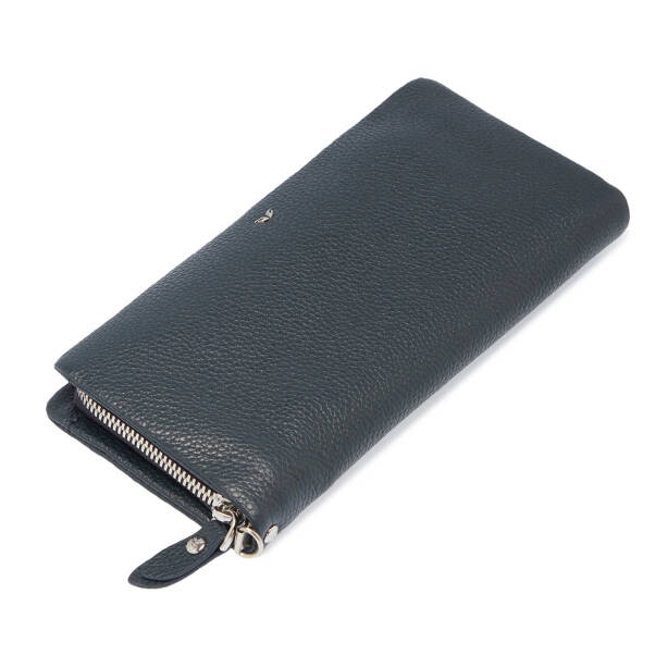 Lacivert Hakiki Deri Erkek El Çantası - S1PC00001603-X86 - Tergan