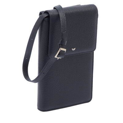 Lacivert Deri Erkek El Çantası - S1PC00001656-X86 - 2