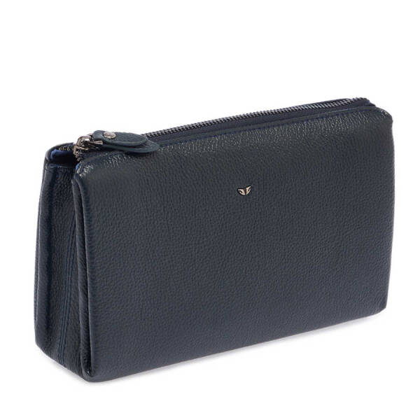 Lacivert Hakiki Deri Erkek El Çantası - S1PC00021239-X86 - 2