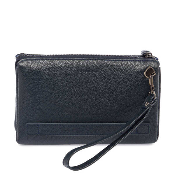 Lacivert Hakiki Deri Erkek El Çantası - S1PC00021239-X86 - 3