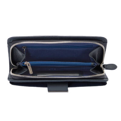 Lacivert Deri Erkek El Çantası - S1PC00021357-X86 - 4