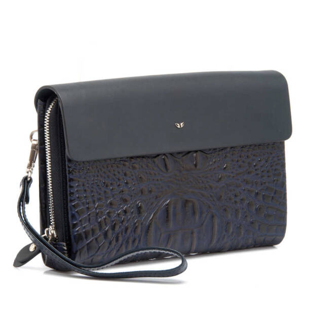 Lacivert Deri Erkek El Çantası - S1PC00021383-M6A - 2