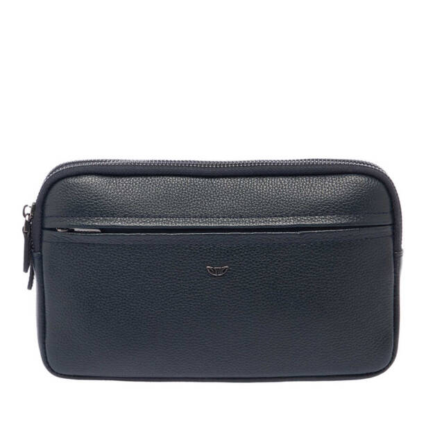 Lacivert Hakiki Deri Erkek El Çantası - S1PC00021488-X86 