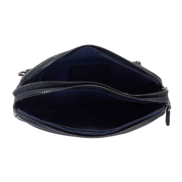 Lacivert Hakiki Deri Erkek El Çantası - S1PC00021488-X86 - 4