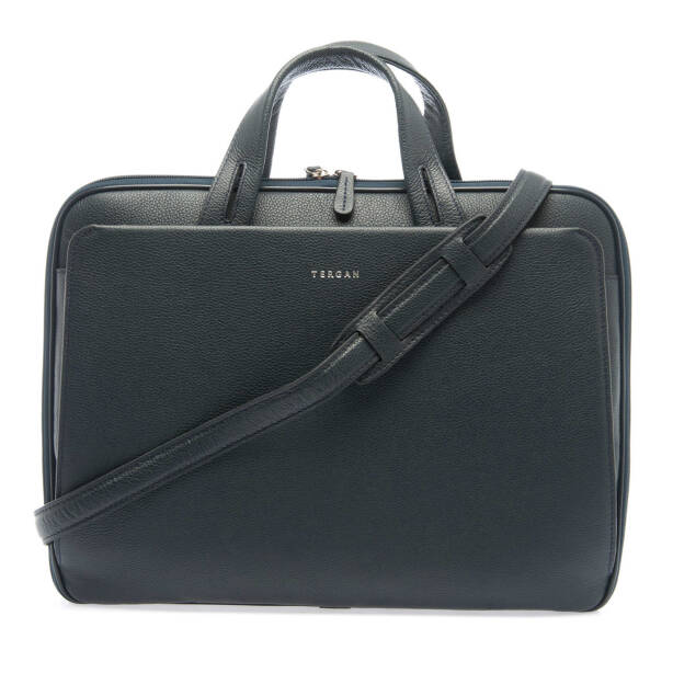 Lacivert Deri Erkek Evrak Çantası - S1EV00021269-A38 - 3