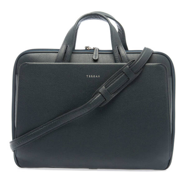 Lacivert Deri Erkek Evrak Çantası - S1EV00021269-A38 - 3