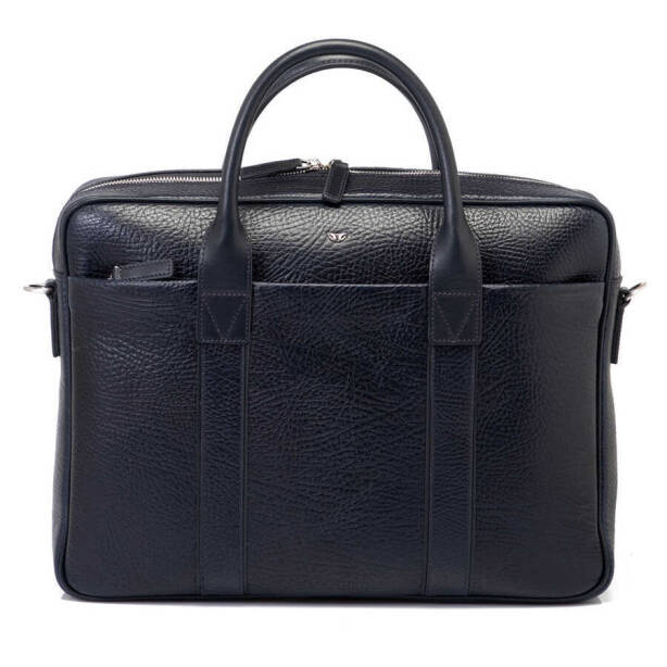 Lacivert Deri Erkek Evrak Çantası - S1EV00021429-R0V - 2