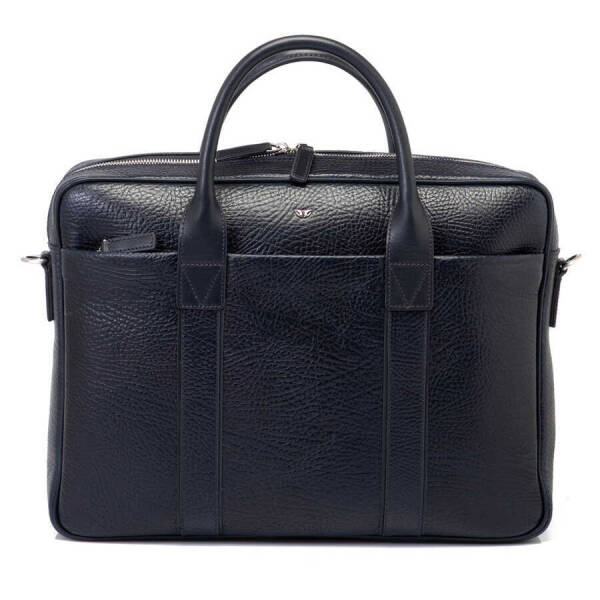 Lacivert Deri Erkek Evrak Çantası - S1EV00021429-R0V - 2