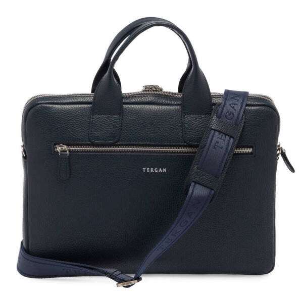 Lacivert Deri Erkek Evrak Çantası - S1EV00021512-A38 - 3