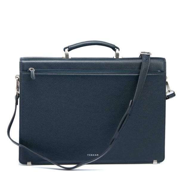 Lacivert Hakiki Deri Erkek Evrak Çantası - S1EV00022380-A38 - 3