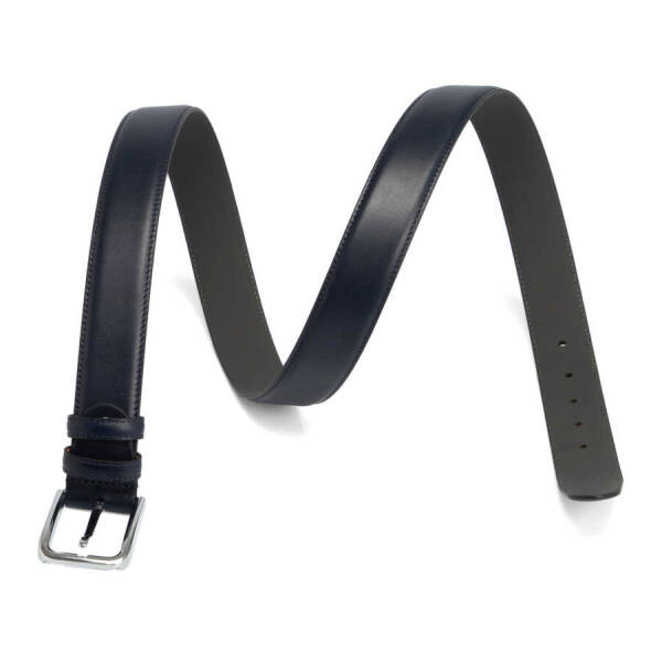 Lacivert Hakiki Deri Erkek Kemer - S1EK00000301-C3A - 2