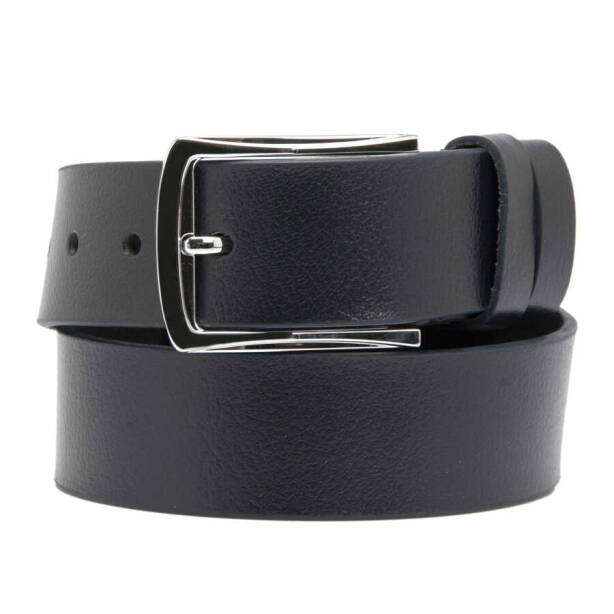 Lacivert Hakiki Deri Erkek Kemer - S1EK00000309-P7I - 1