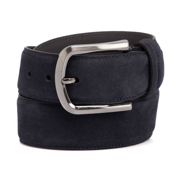 Lacivert Deri Erkek Kemer - S1EK00000319-B20 - 1