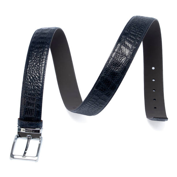 Lacivert Hakiki Deri Erkek Kemer - S1EK00000336-M73 - 2