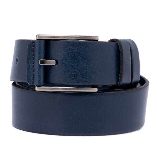 Lacivert Hakiki Deri Erkek Kemer - S1EK00000337-B20 