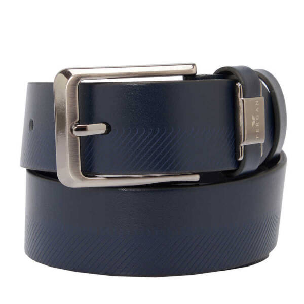 Lacivert Deri Erkek Kemer - S1EK00000362-B20 - 1