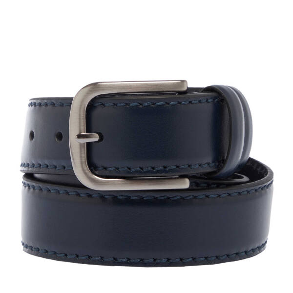 Lacivert Deri Erkek Kemer - S1EK00000369-B20 - 1