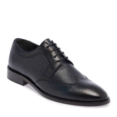  Lacivert Deri Erkek Klasik Ayakkabı - E24I1AY56885-C72 
