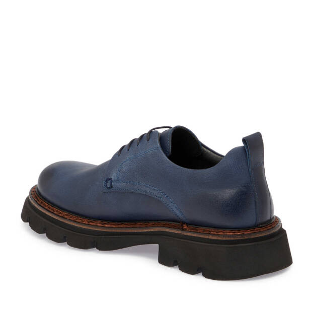 Lacivert Deri Erkek Klasik Ayakkabı - E24S1AY56990-A31 - Tergan