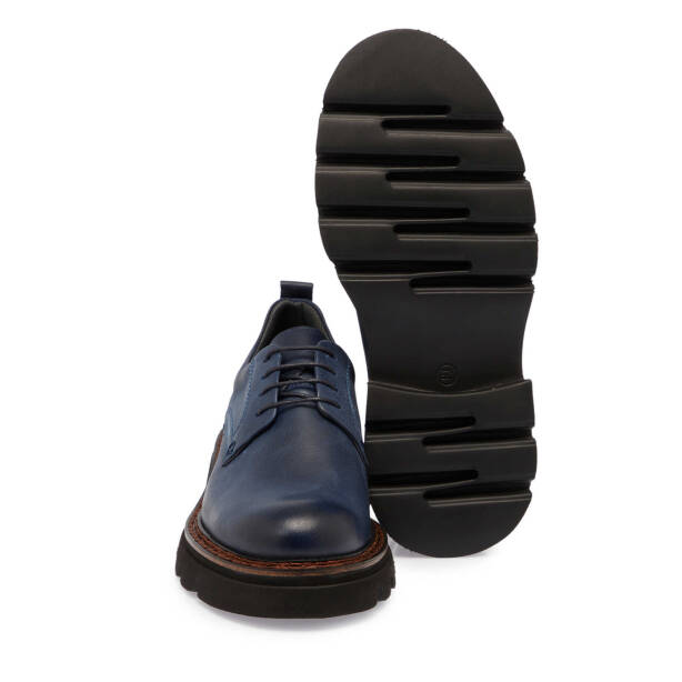 Lacivert Deri Erkek Klasik Ayakkabı - E24S1AY56990-A31 - Tergan
