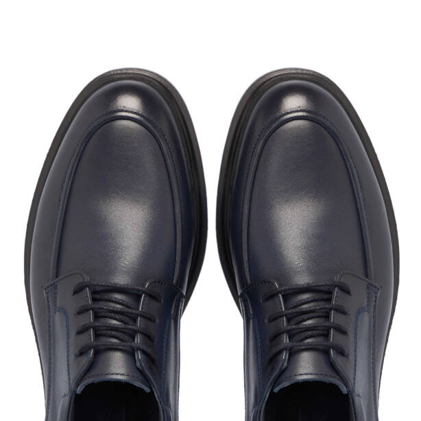 Lacivert Deri Erkek Klasik Ayakkabı - E24S1AY57034-A31 - Tergan