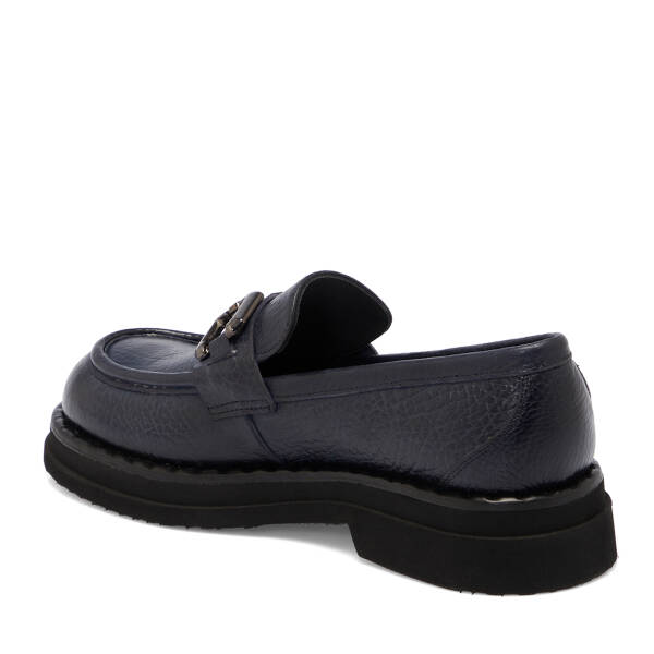 Lacivert Deri Erkek Klasik Ayakkabı - E25S1AY57493-A31 - 2