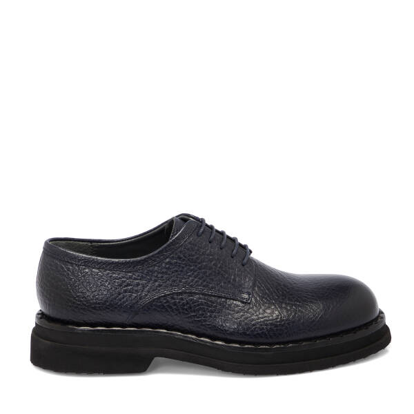 Lacivert Deri Erkek Klasik Ayakkabı - E25S1AY57494-A31 - 3