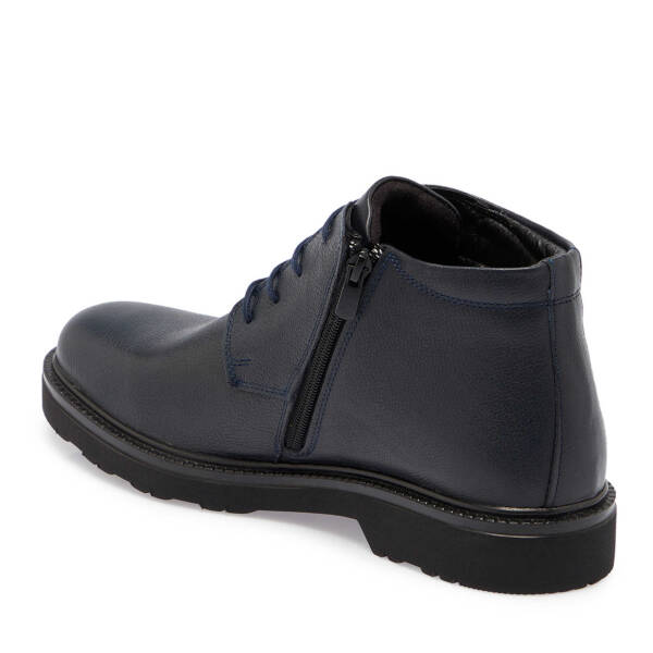 Lacivert Deri Erkek Klasik Bot - E24K1BT57011-A38 - 2