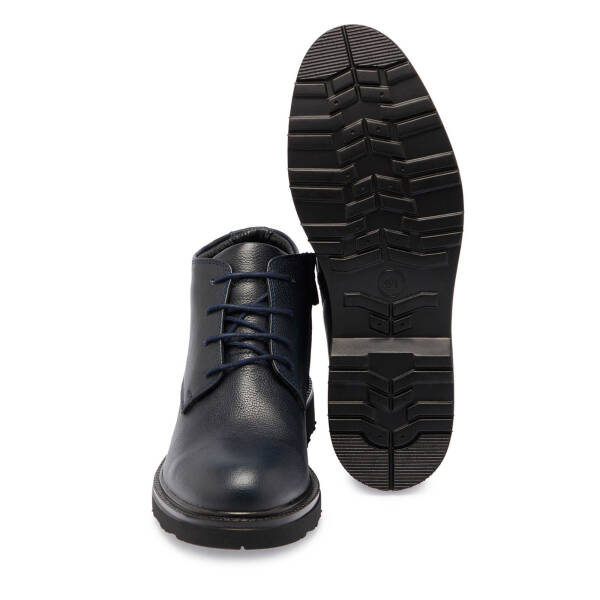 Lacivert Deri Erkek Klasik Bot - E24K1BT57011-A38 - 4