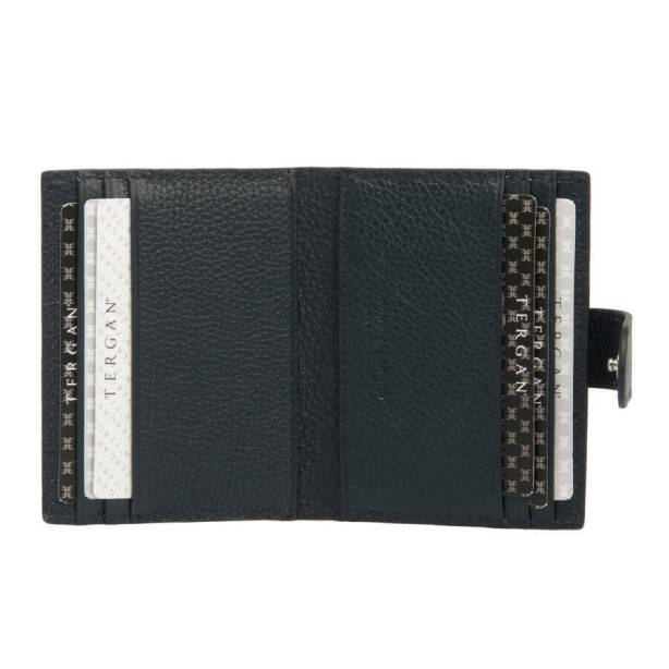 Lacivert Deri Erkek Kredi Kartlık - S1KK00001617-X86 - 2