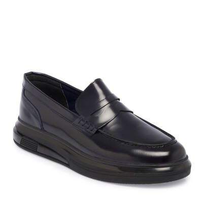  Lacivert Deri Erkek Loafer - E24S1AY57104-A31 